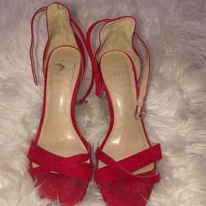 Kaari Blue red heels